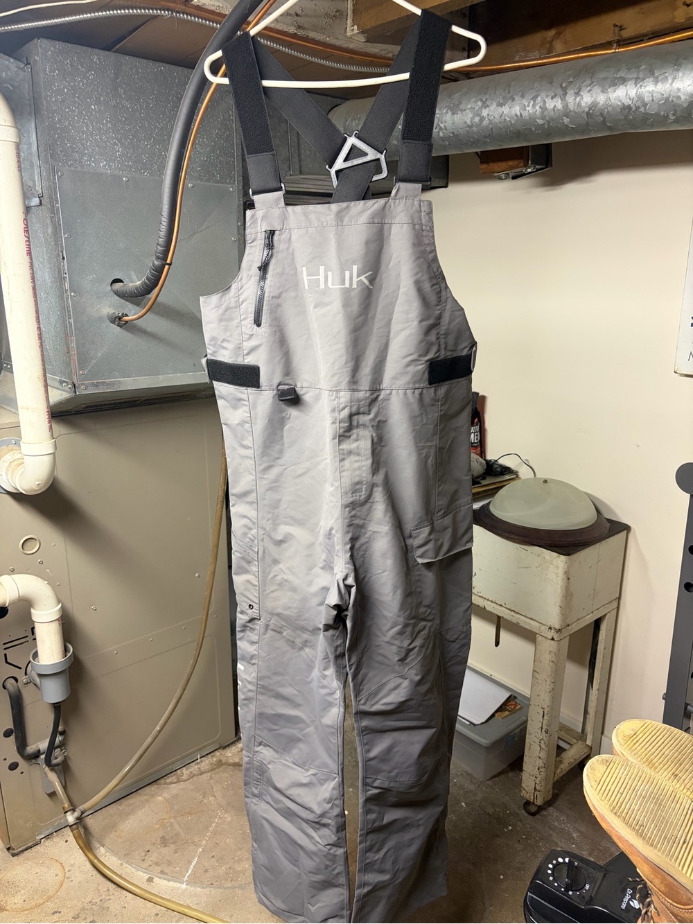 Huk Grand Banks Waterproof Fishing Bibs